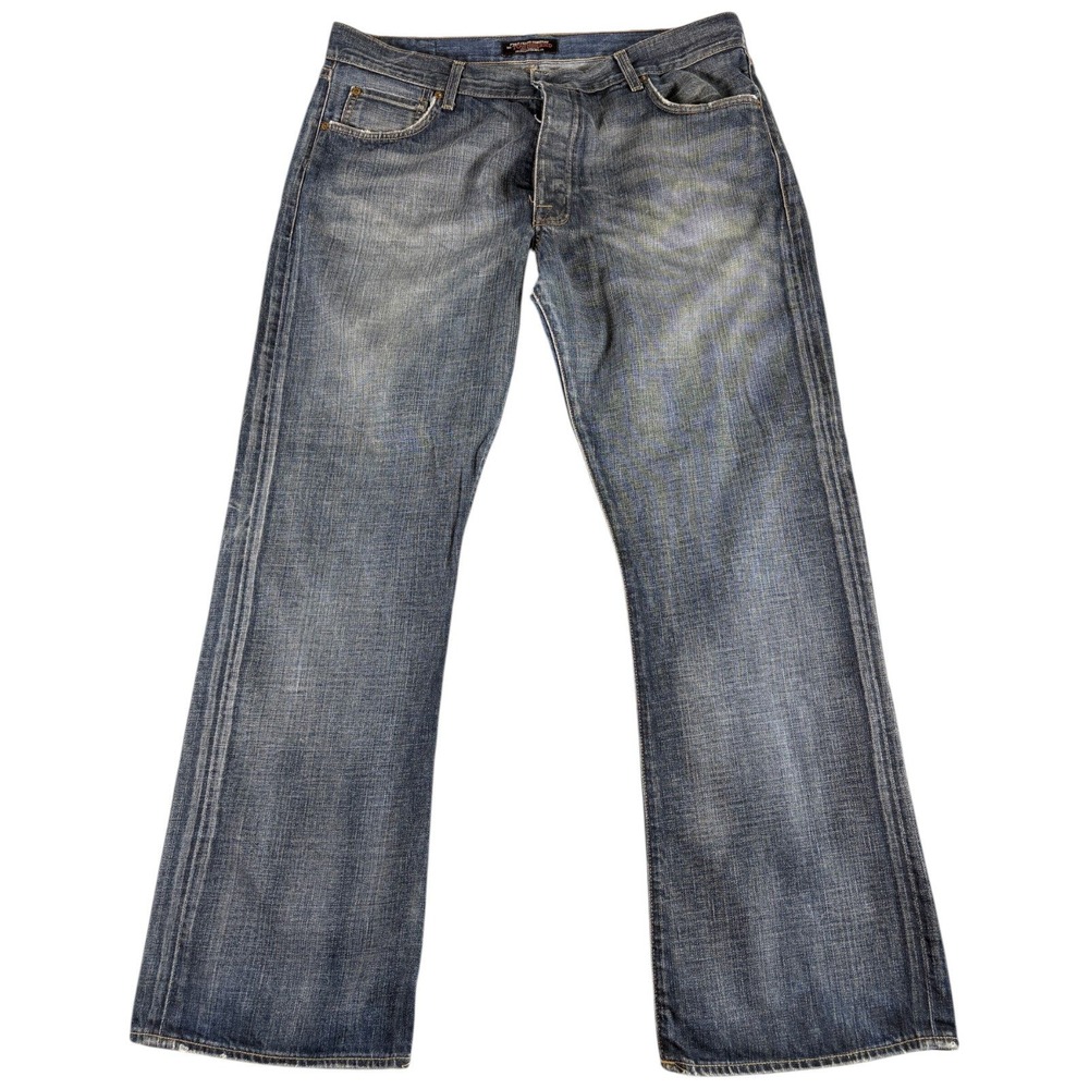 Polo Jeans Ralph Lauren Townshend Mens 38x31 Bootcut Button Fly Vintage Cowboy